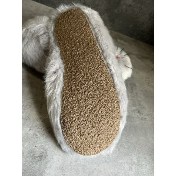 Crewcuts Bunny Slippers Girls Size 4.5 Womens Size 6/6.5 - Picture 10 of 13